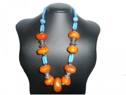 Ethnic Unique Berber Necklace "Azura"...ON SALE!